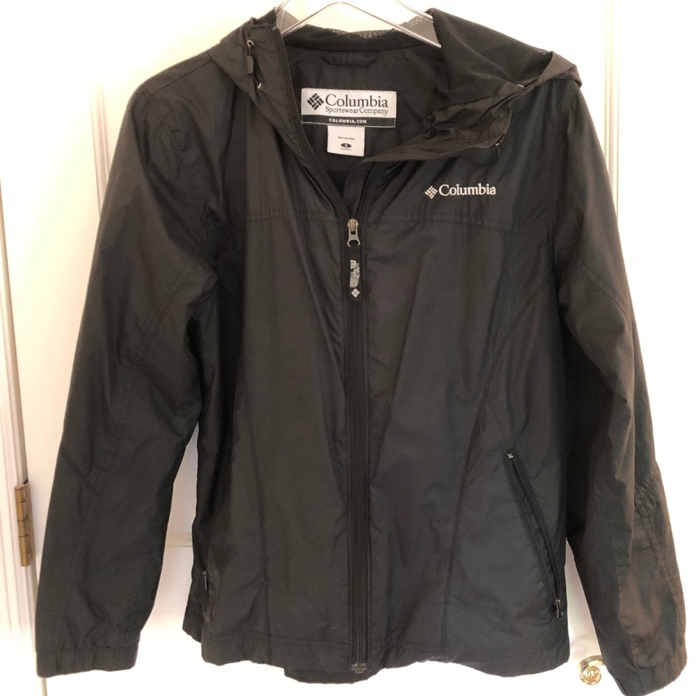 Columbia Windbreaker/Raincoat Jacket – Size Small